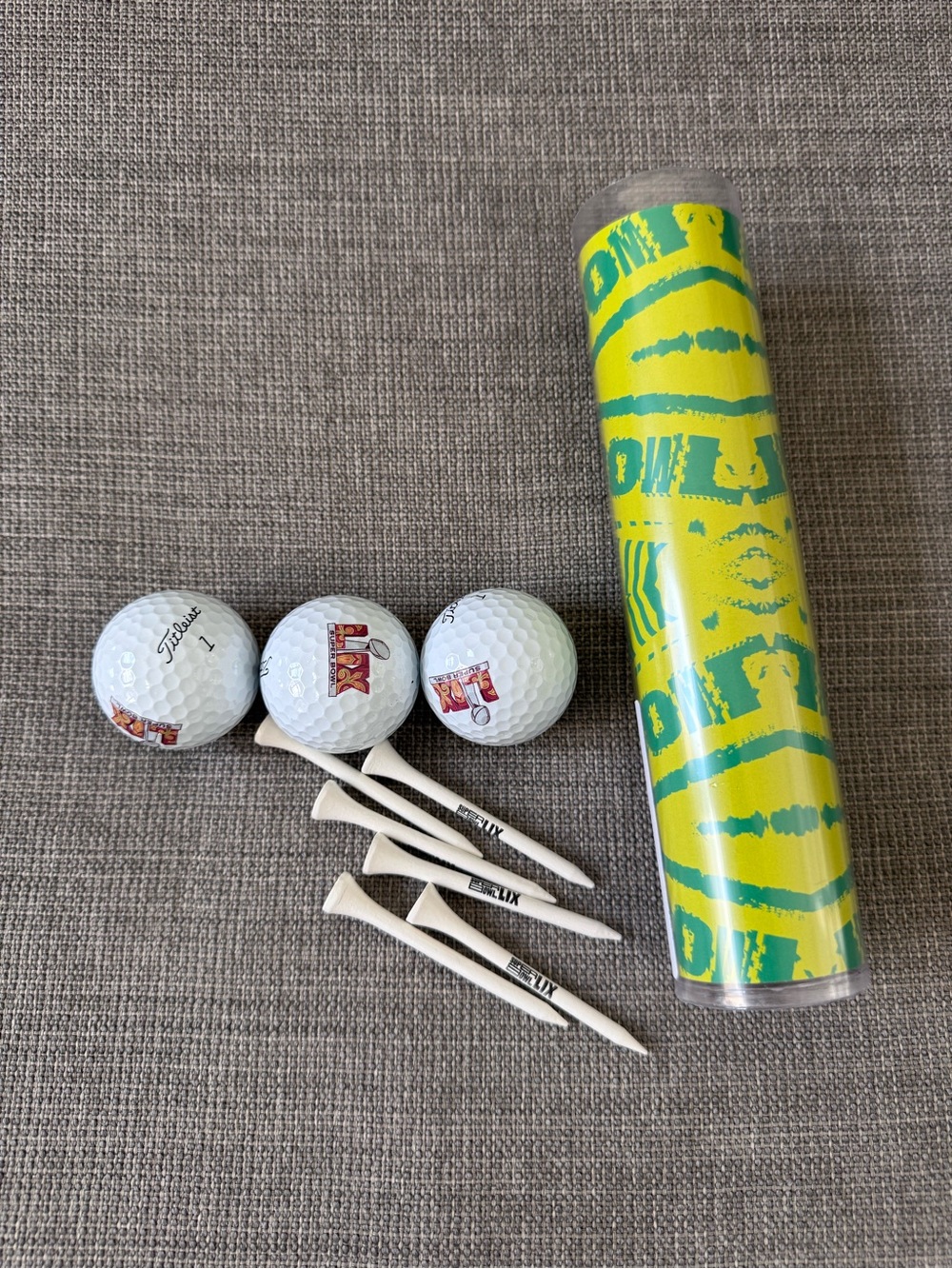 Titleist Pro V1 Golf Balls 3-pack NFL Super Bowl LIX NBU